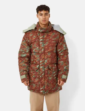 77 Brooks Range Parka Jacket - Glacier Print/Dark Oak Camo