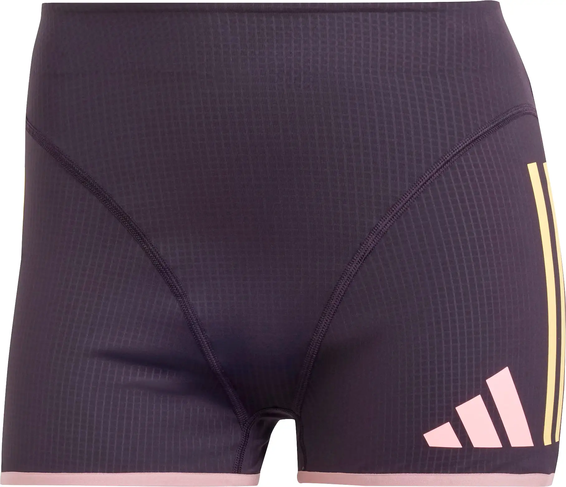 adidas Adizero Promo Womens Short Running Tights - Purple