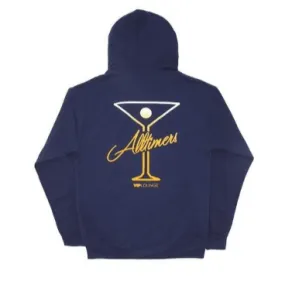 ALLTIMERS PUFF CLASSIC LOGO HOODIE // NAVY