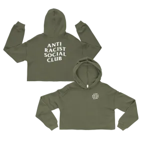 Anti Racist Social Club Cropped Hoodie