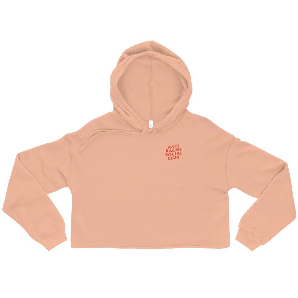 Anti Racist Social Club Cropped Hoodie