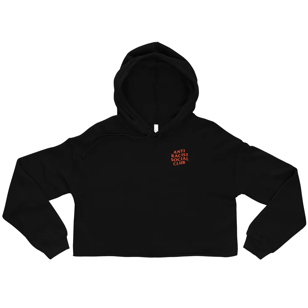 Anti Racist Social Club Cropped Hoodie