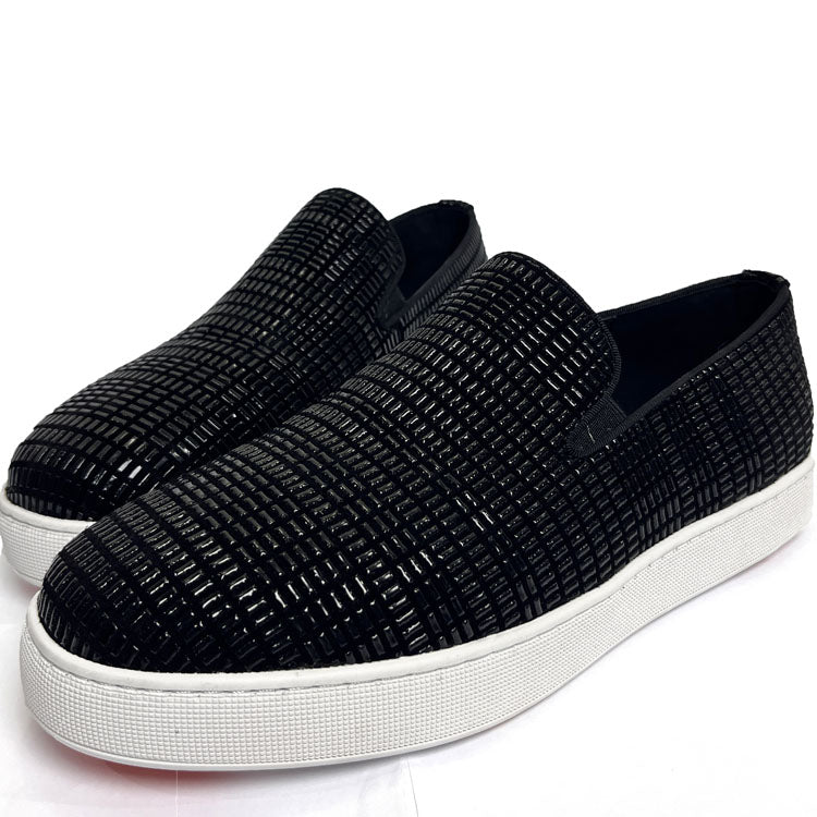 AR textured white soles | Black