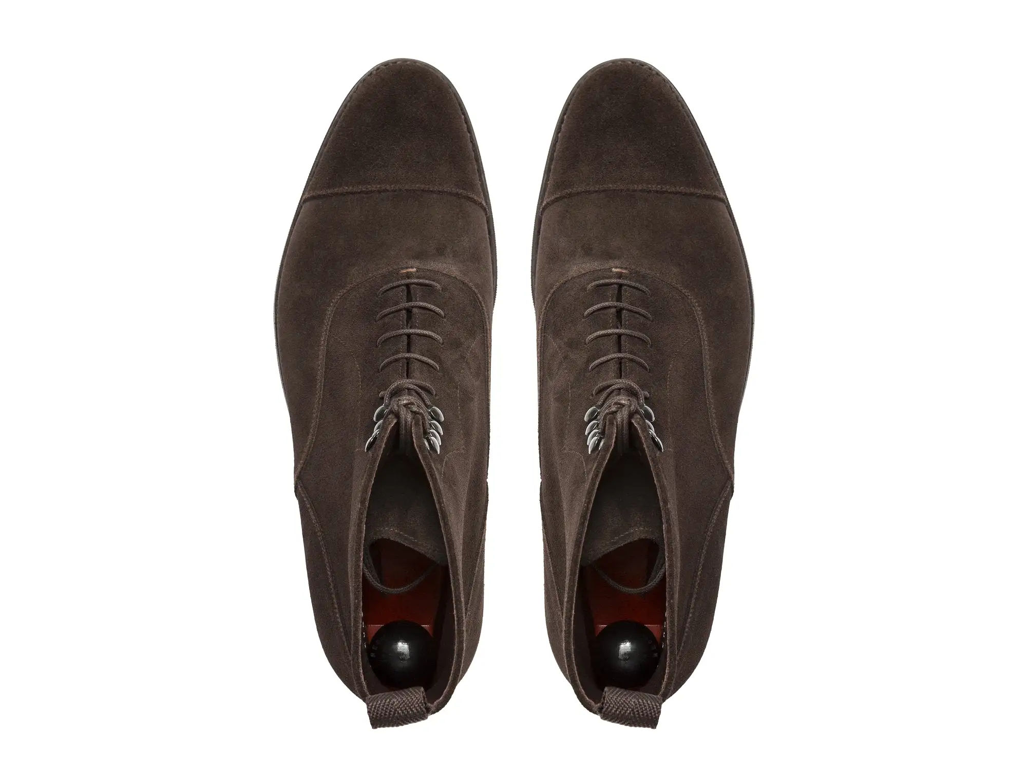 Ashworth - MTO - Dark Brown Suede - TMG Last - City Rubber Sole