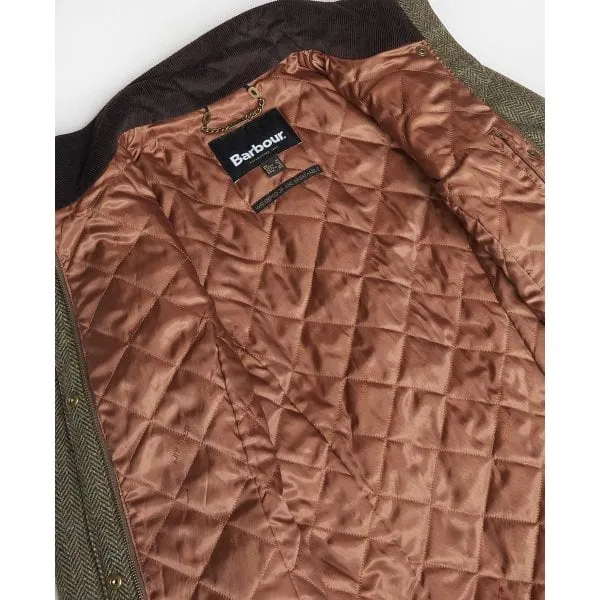 Barbour Womens Fairfield Wool Jacket in Gardenia