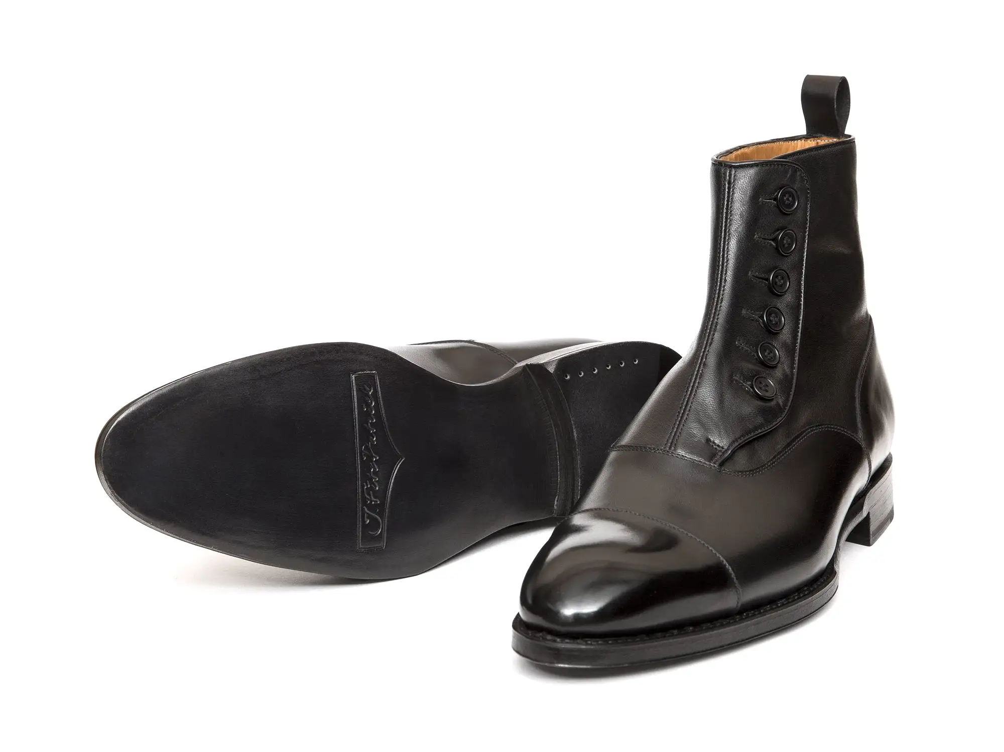 Bellevue - MTO - Black Calf / Soft Black Leather - NGT Last - Single Leather Sole