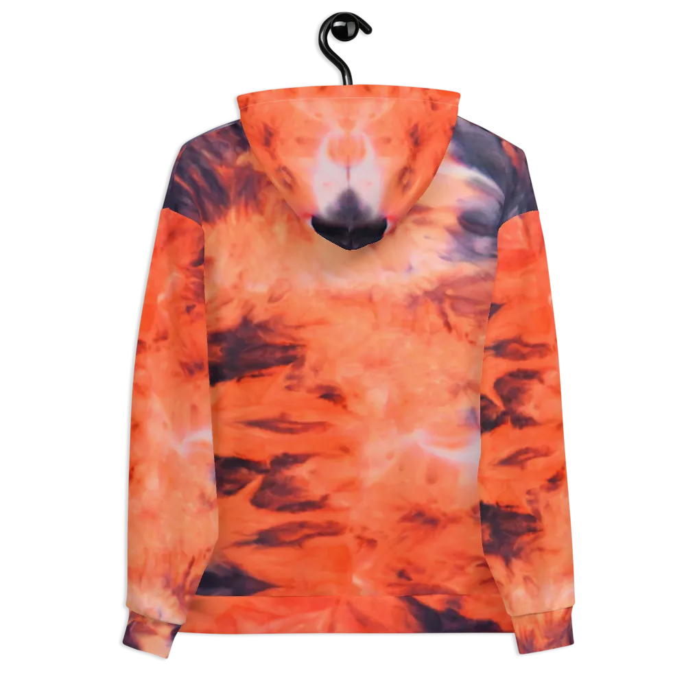 Black Panther Party Tie-Dye Hoodie