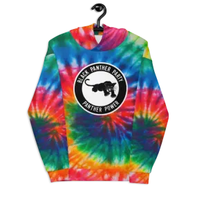 Black Panther Party Tie-Dye Hoodie