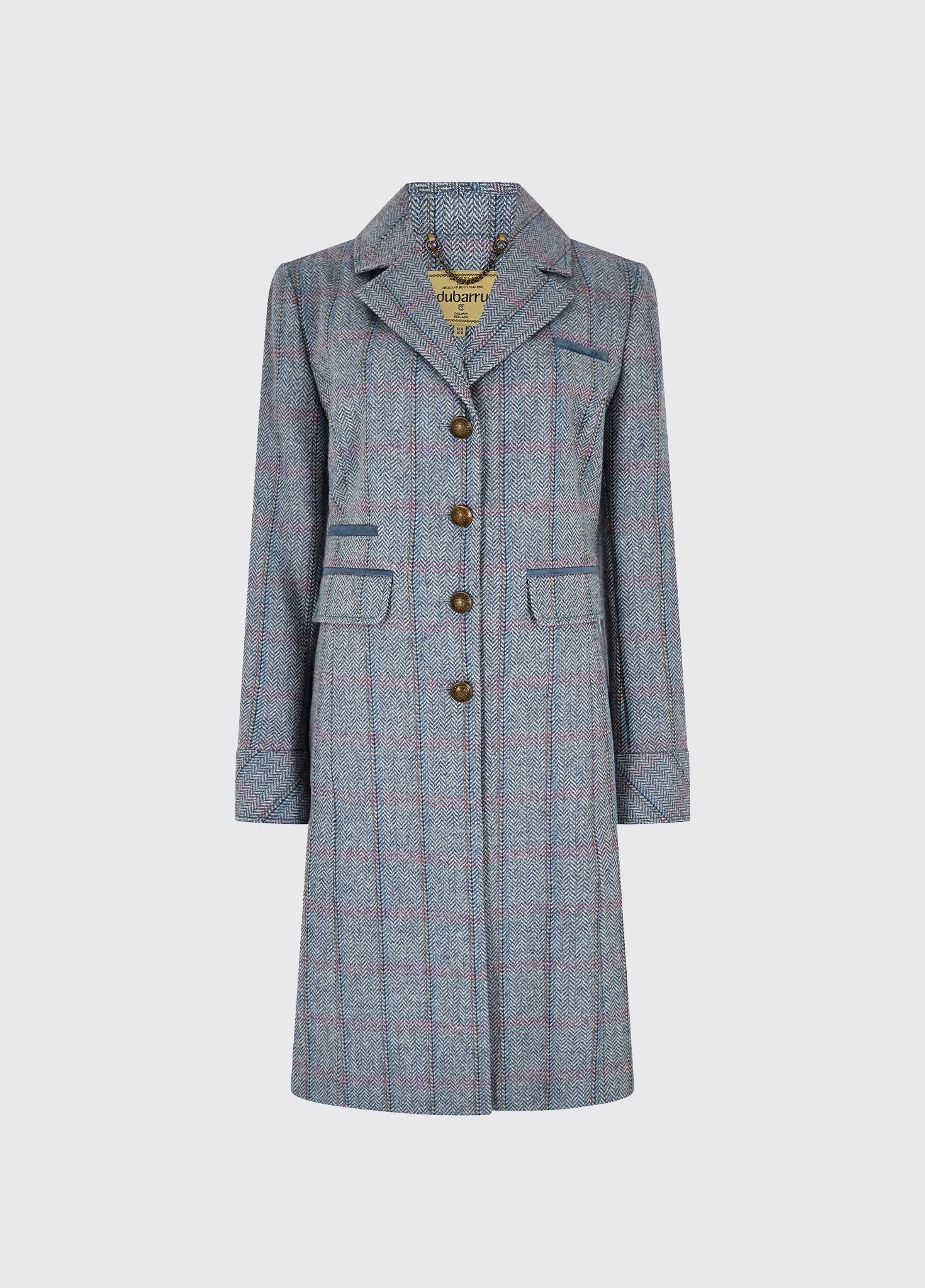 Blackthorn Wool Coat - Denim Haze