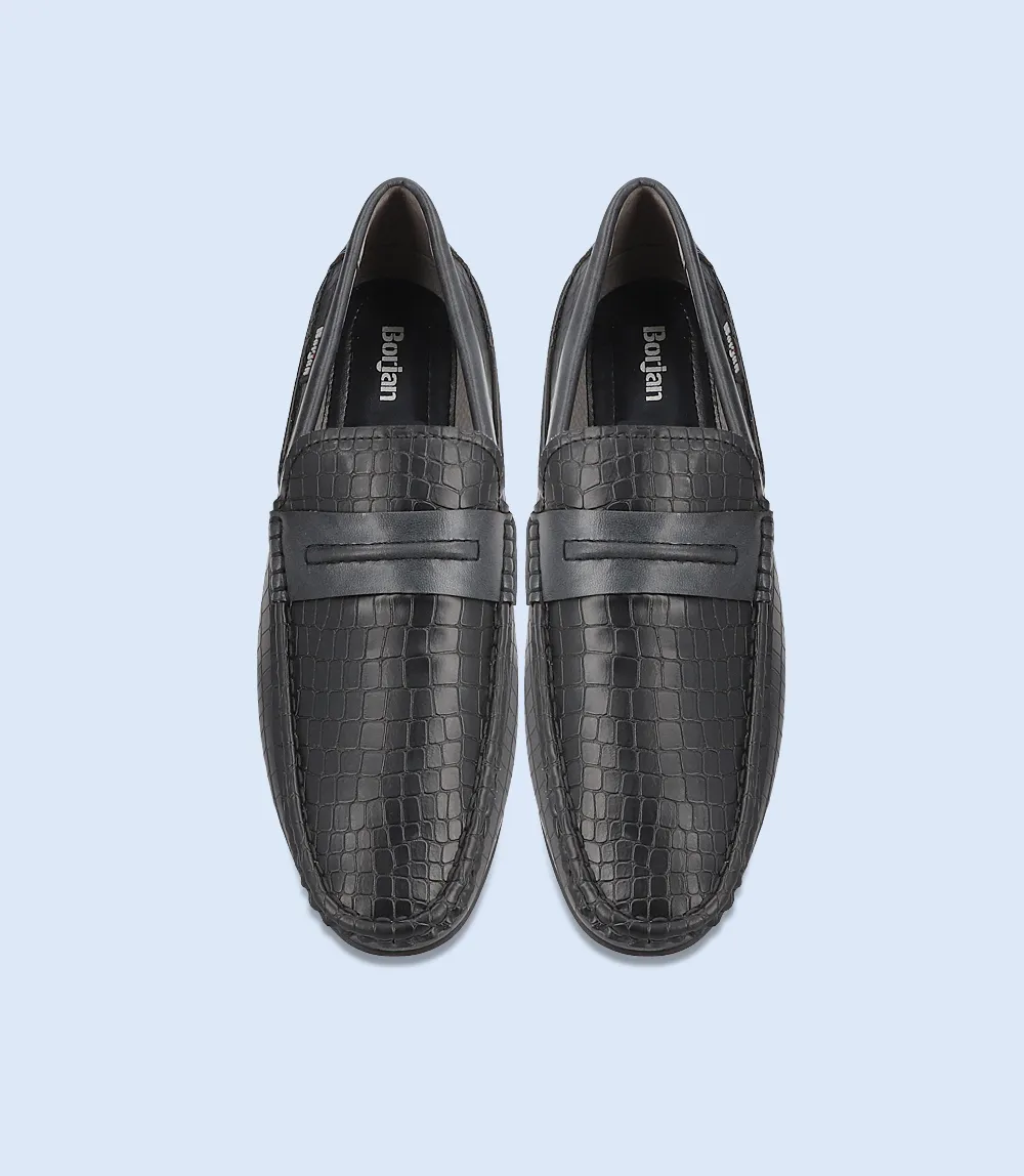 BM5248-BLACK-Men Loafers