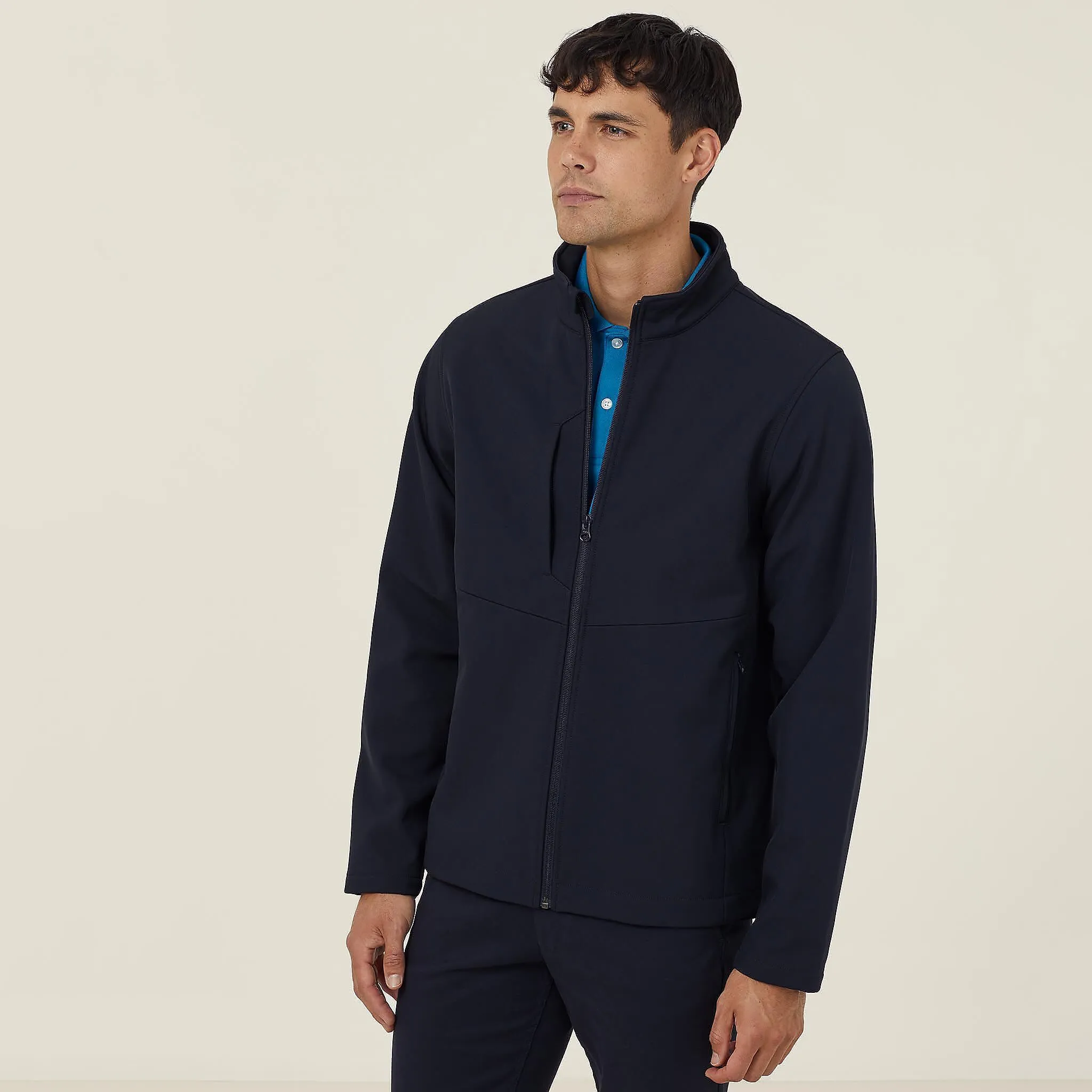 Bonded Fleece Zip Jacket