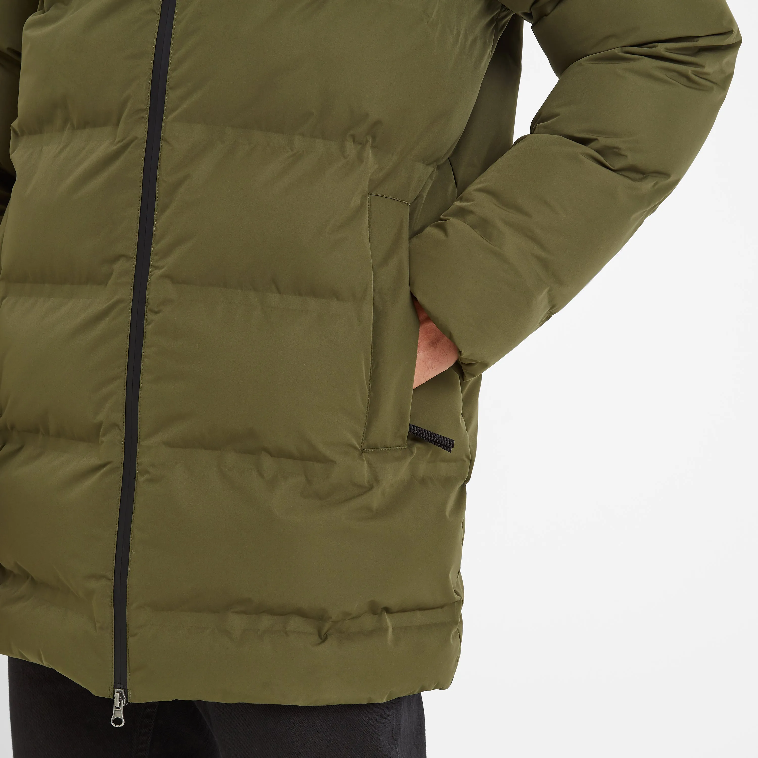 Brinkley Mens  Parka - Khaki