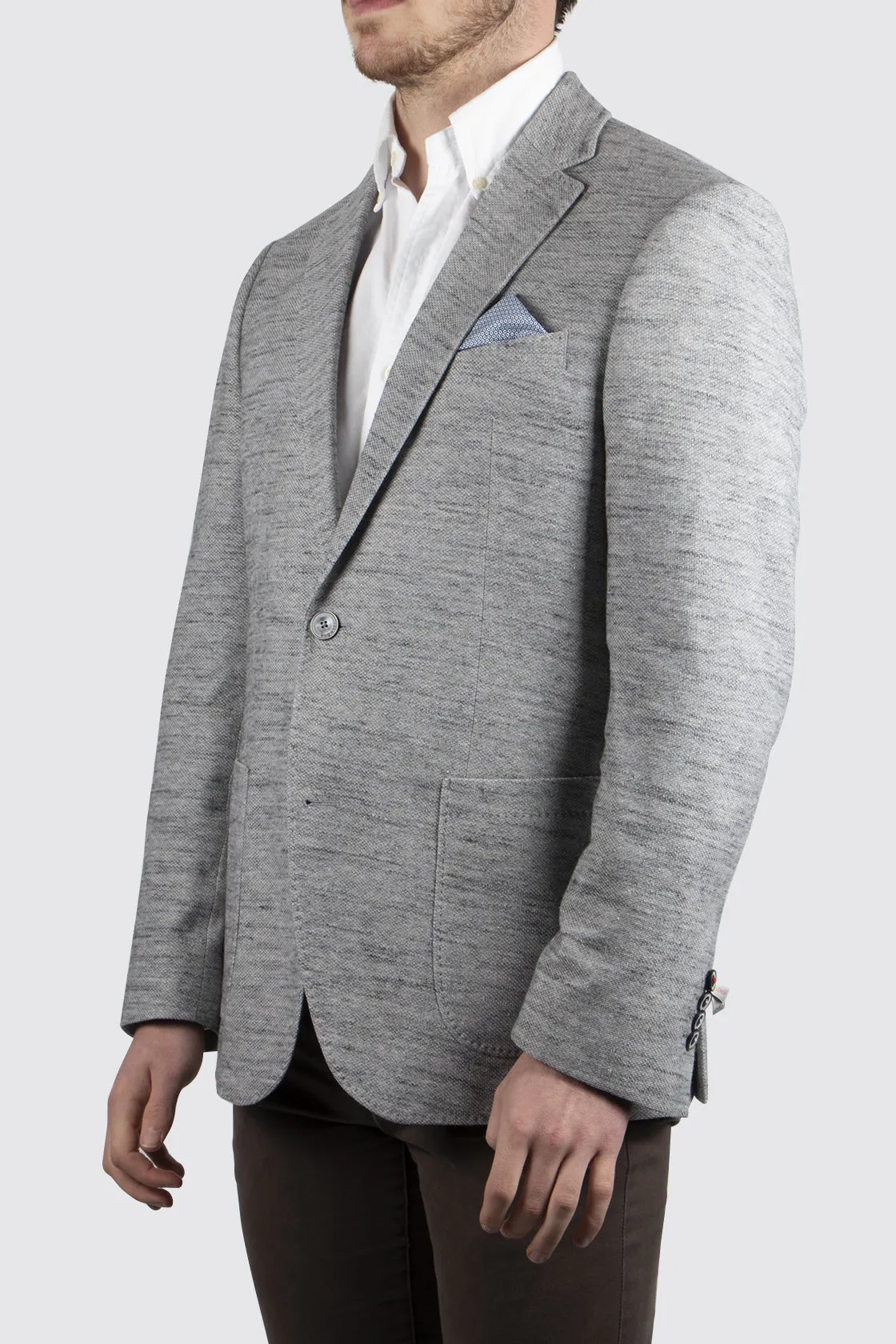 Bugatti 798133 Sports Coat Grey