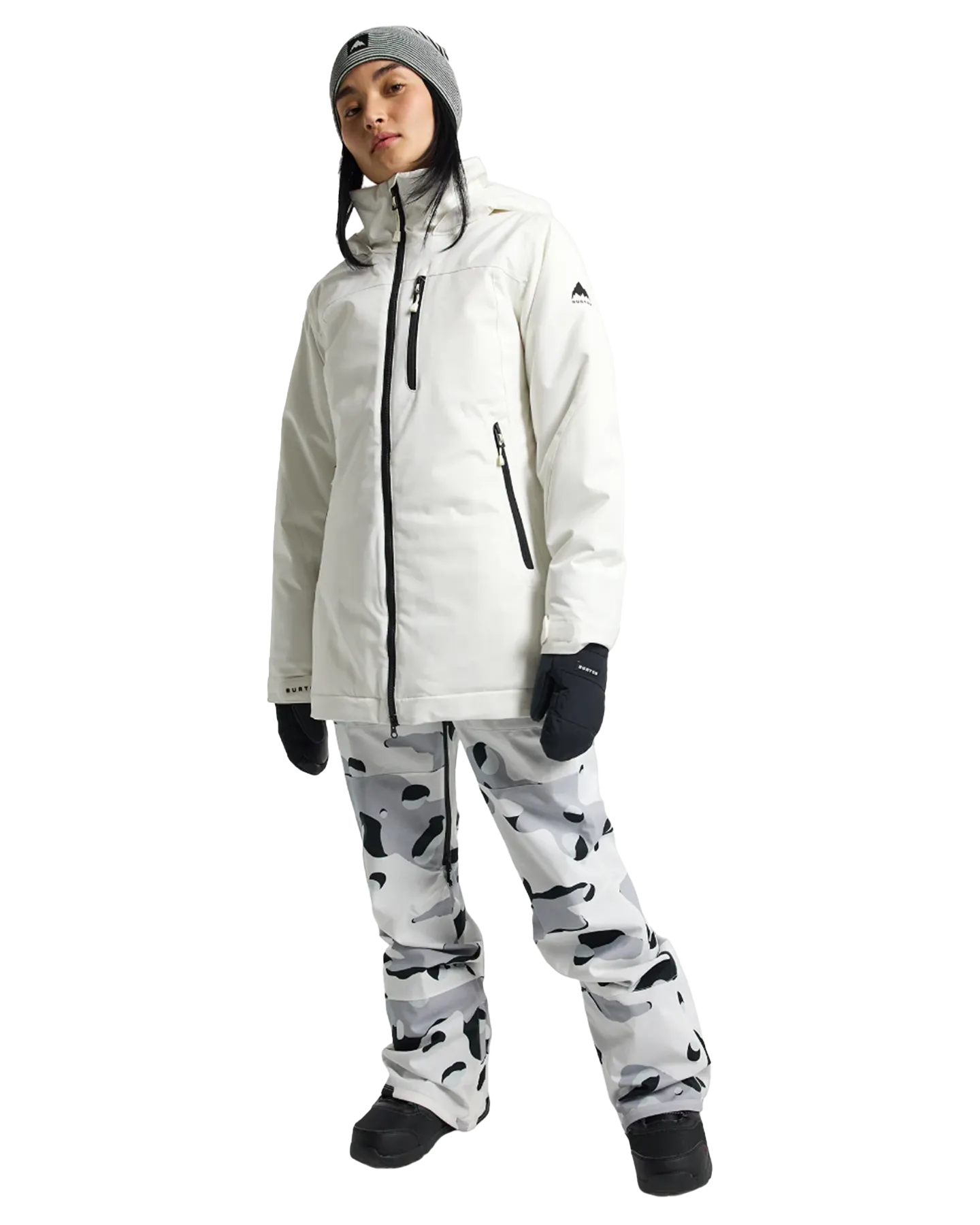 Burton Women's Lelah 2L Snow Jacket - Stout White