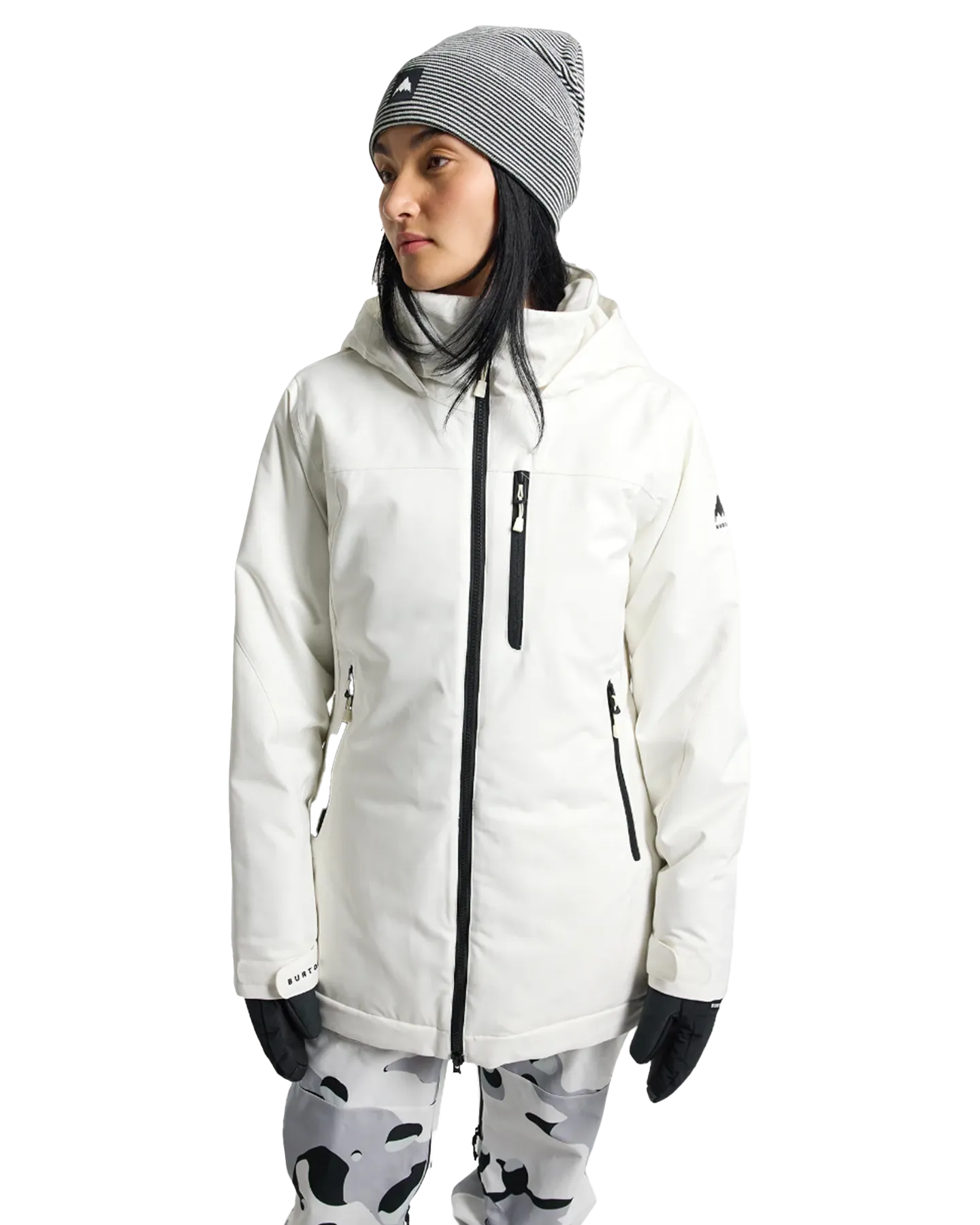 Burton Women's Lelah 2L Snow Jacket - Stout White