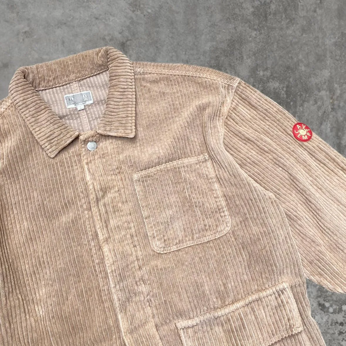 CAV EMPT JUMBO CORD OVERSHIRT - L