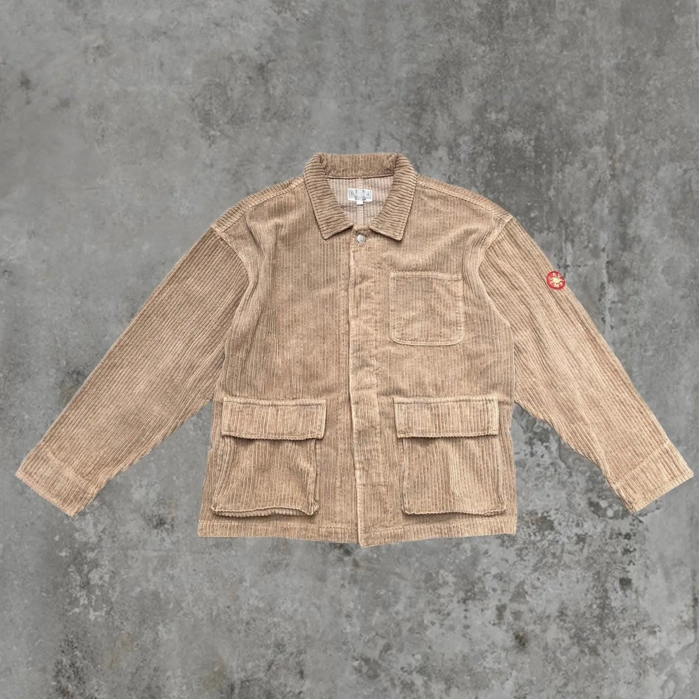 CAV EMPT JUMBO CORD OVERSHIRT - L