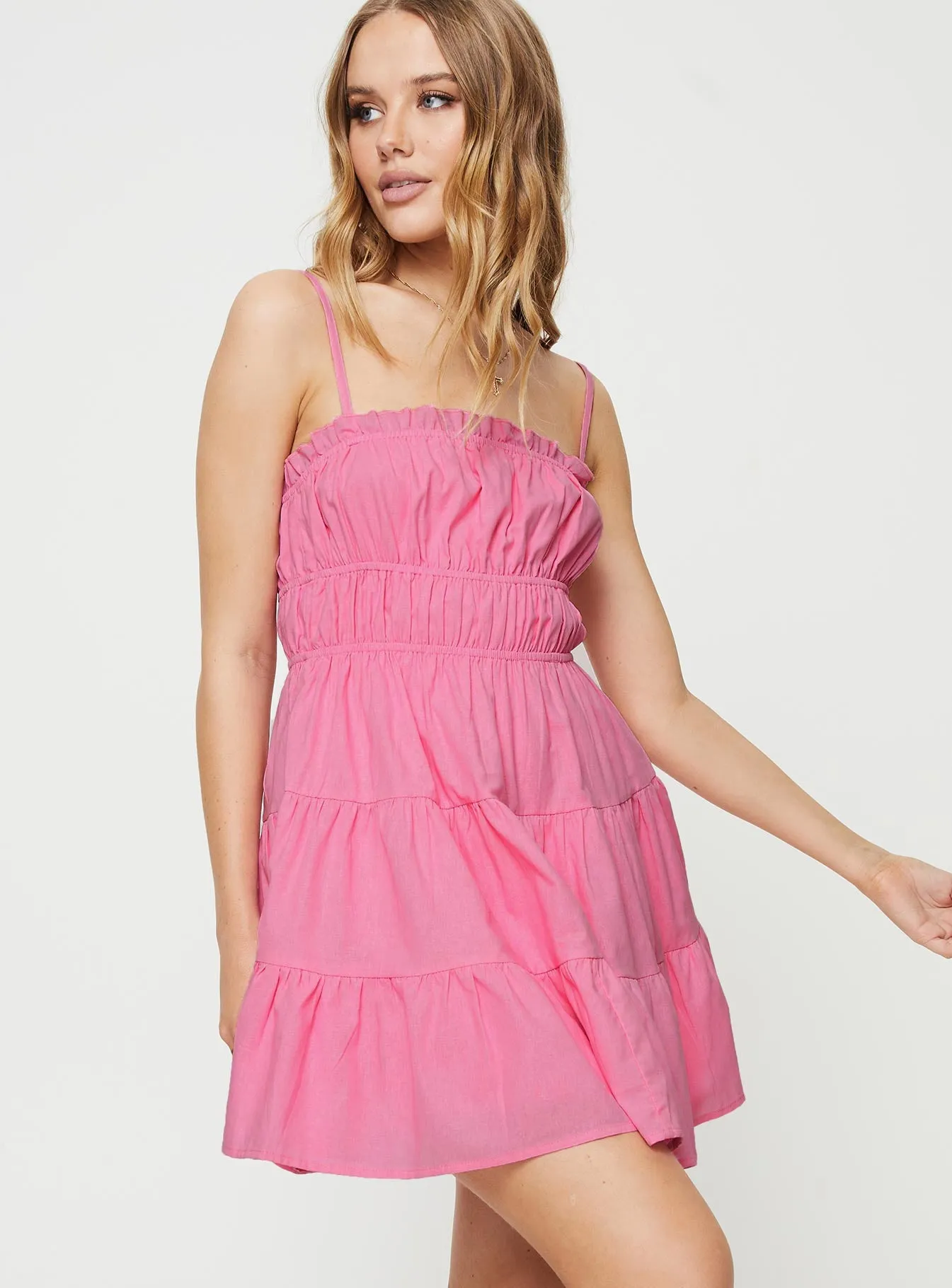 Ceara Mini Dress Pink