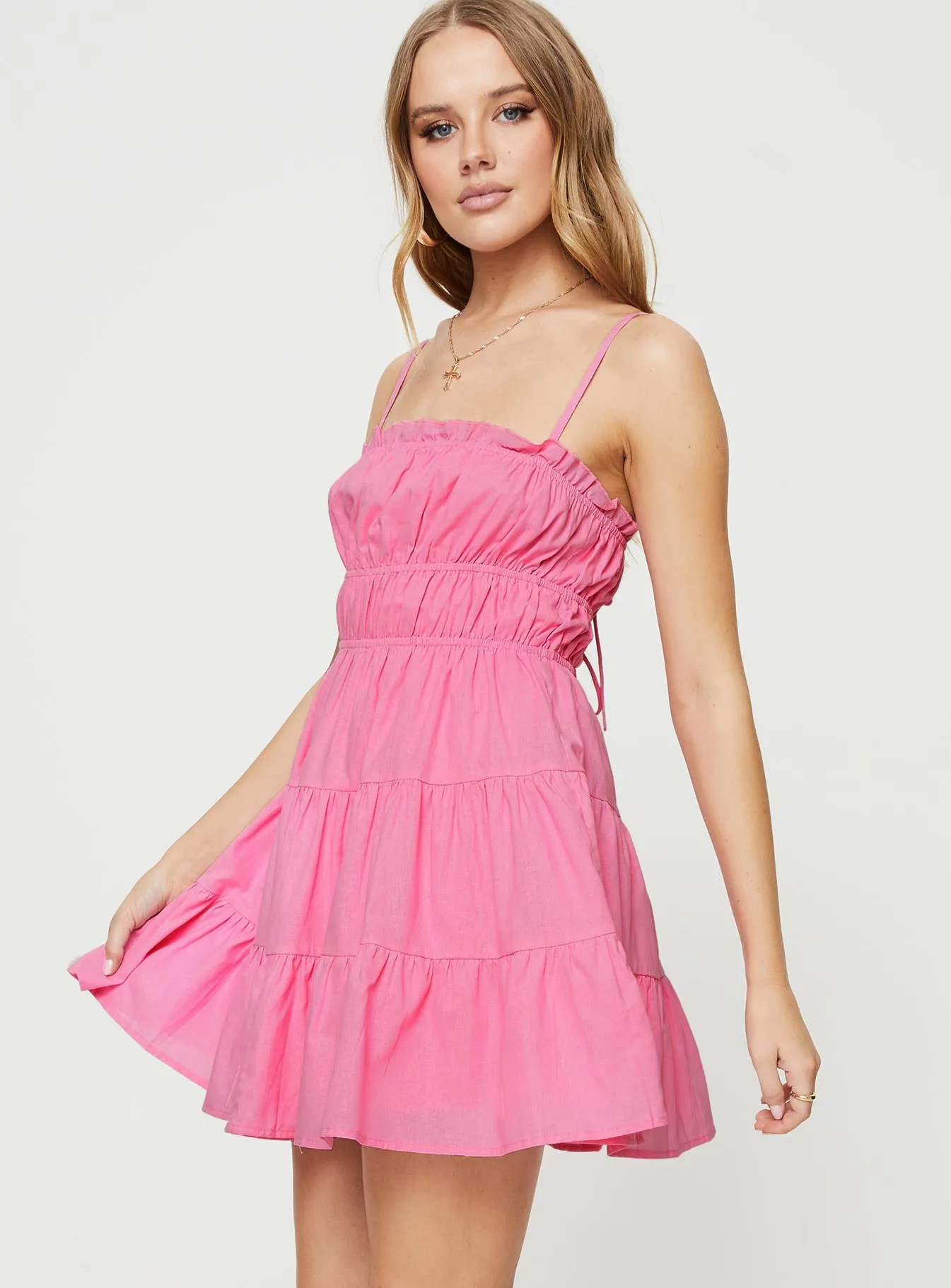 Ceara Mini Dress Pink