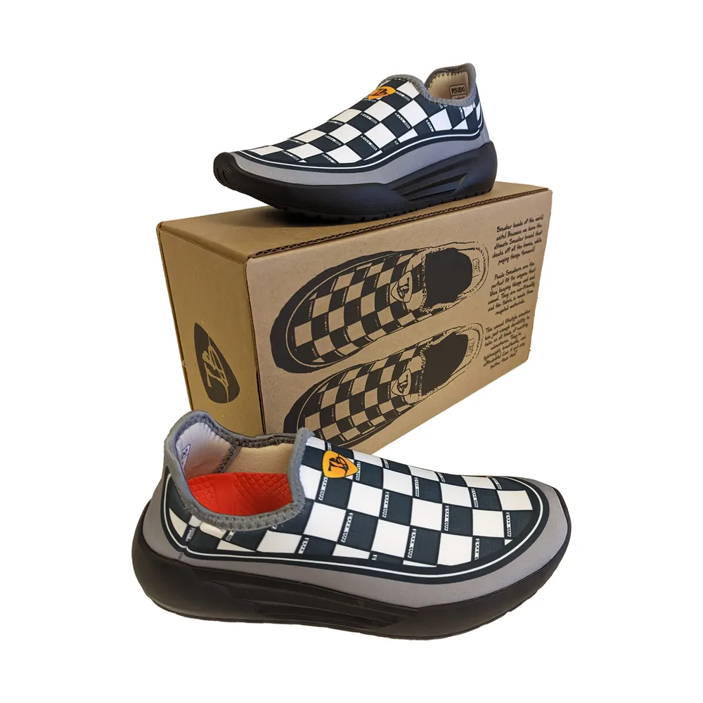 Checkered Amps Sneakers by PSUDO (Men)