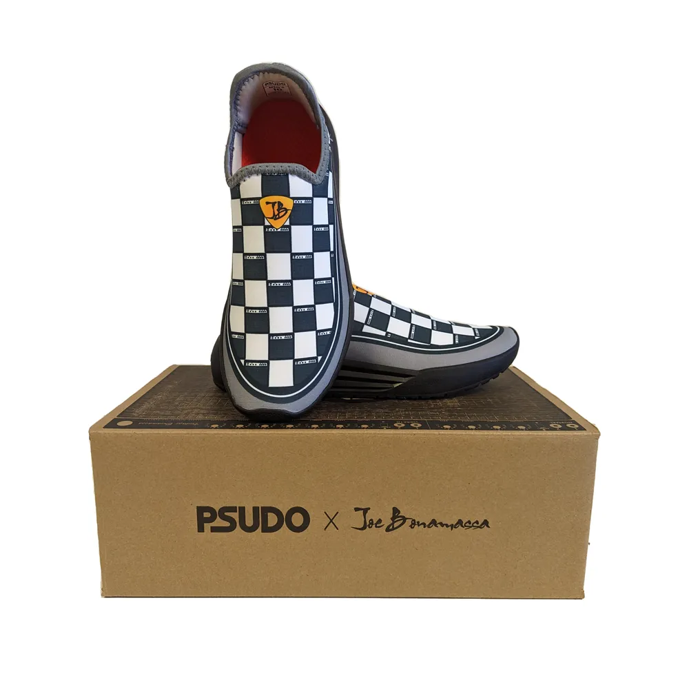 Checkered Amps Sneakers by PSUDO (Men)