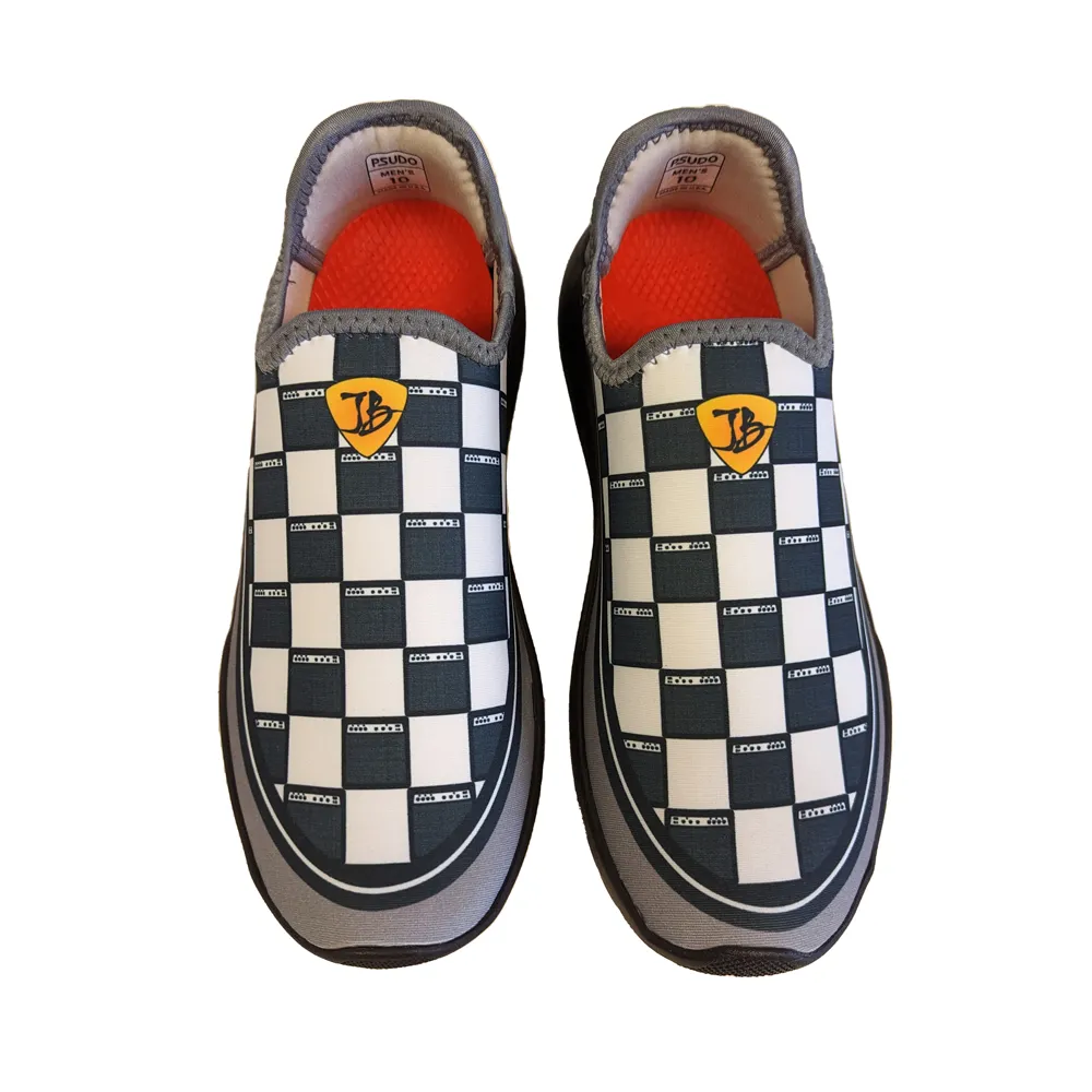 Checkered Amps Sneakers by PSUDO (Men)