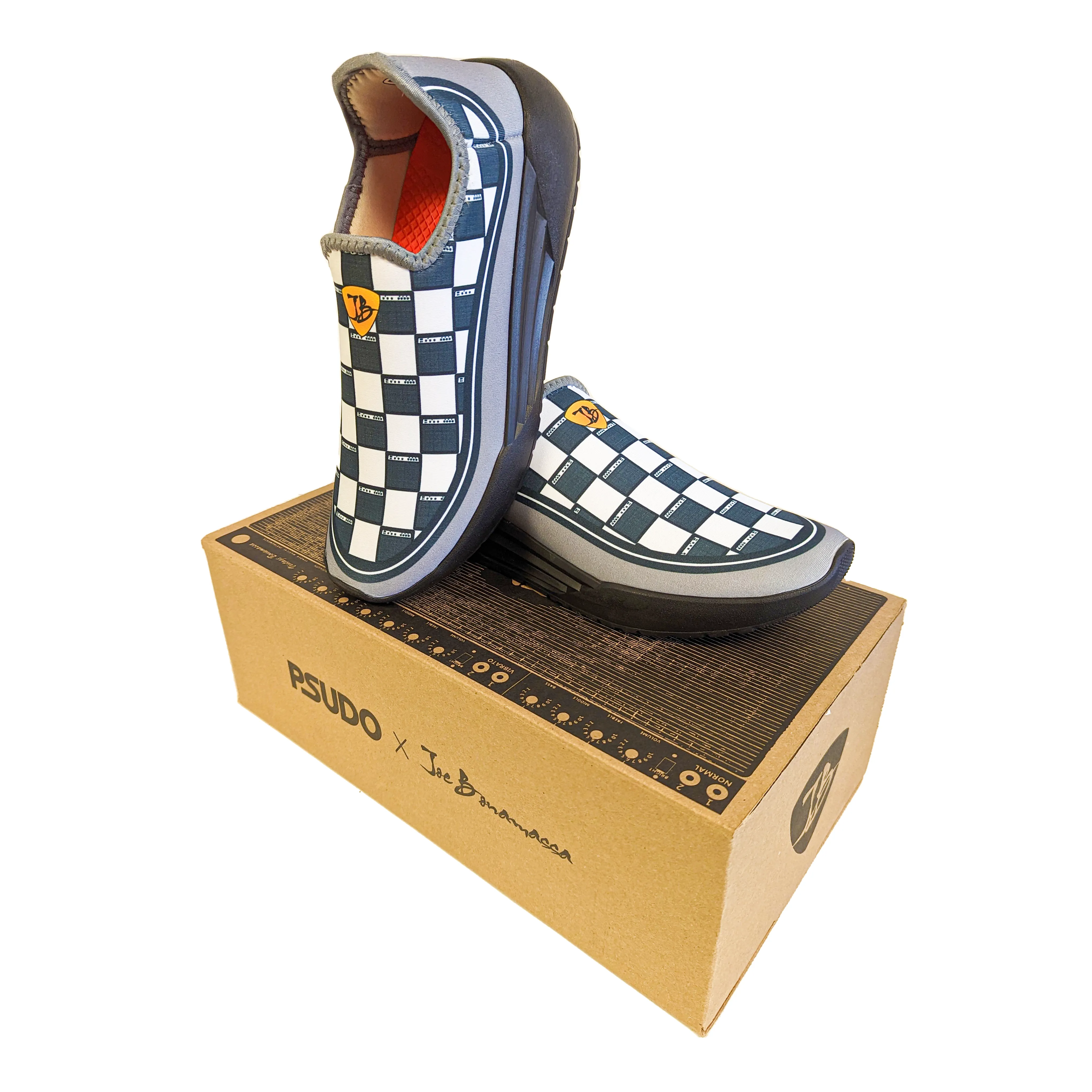 Checkered Amps Sneakers by PSUDO (Men)