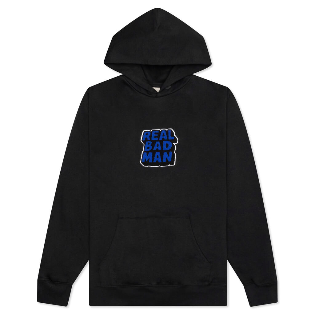 Chenile Hoodie - Black