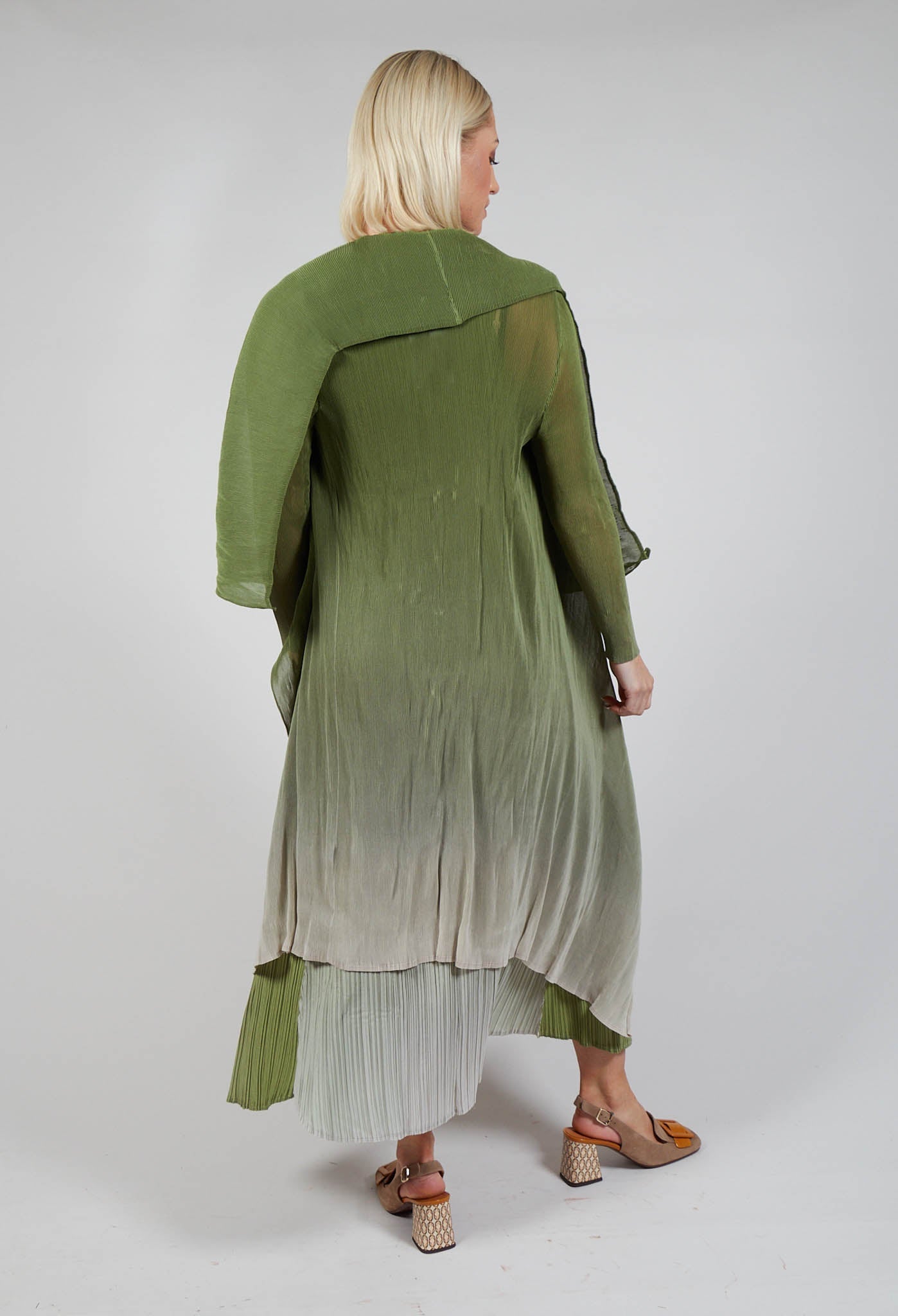 Collare Coat in Peridot