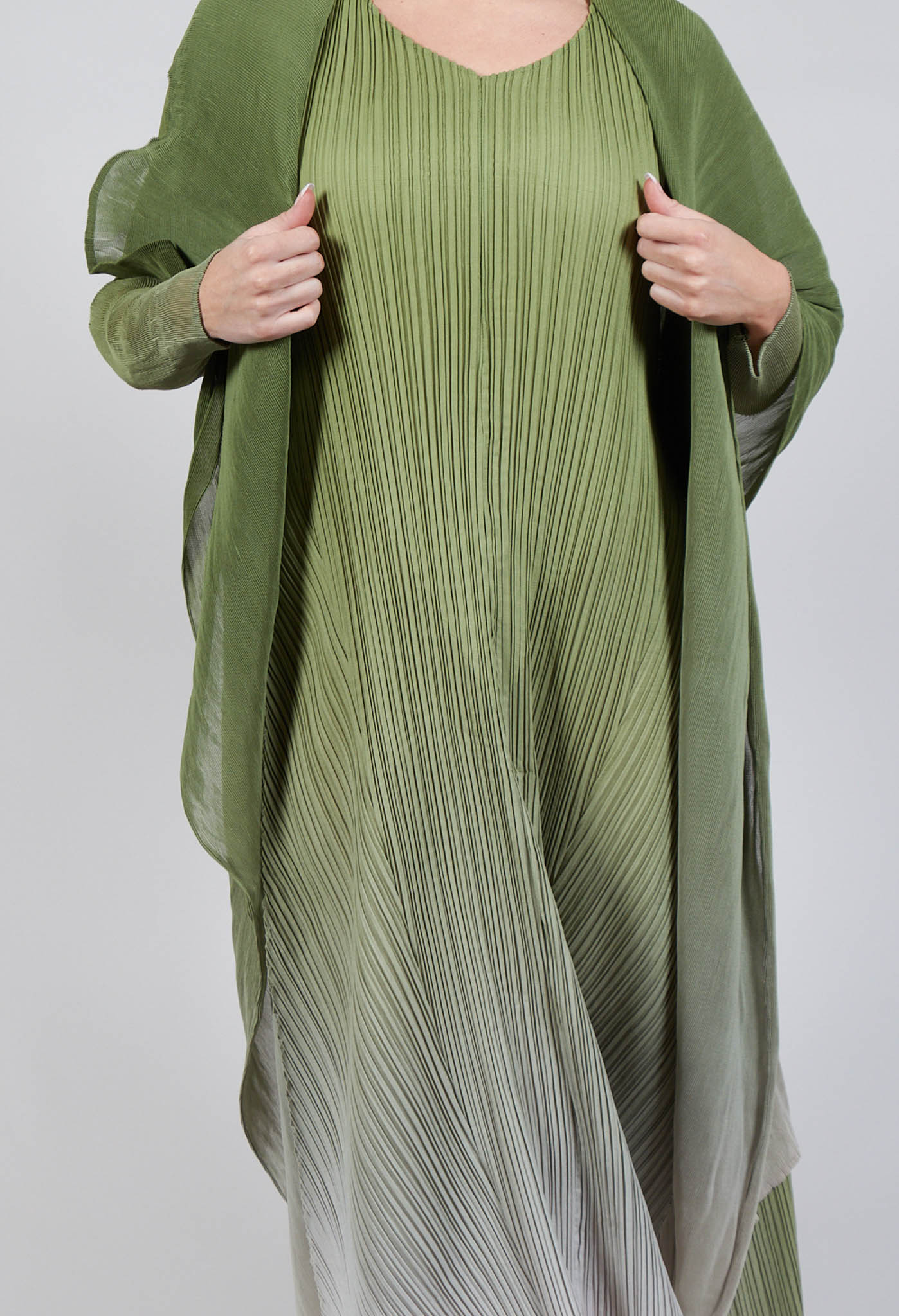 Collare Coat in Peridot