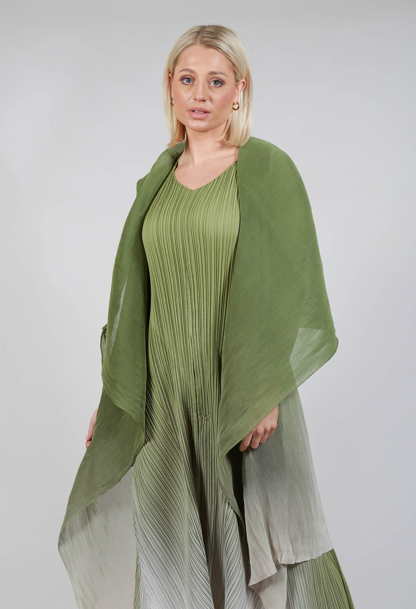 Collare Coat in Peridot