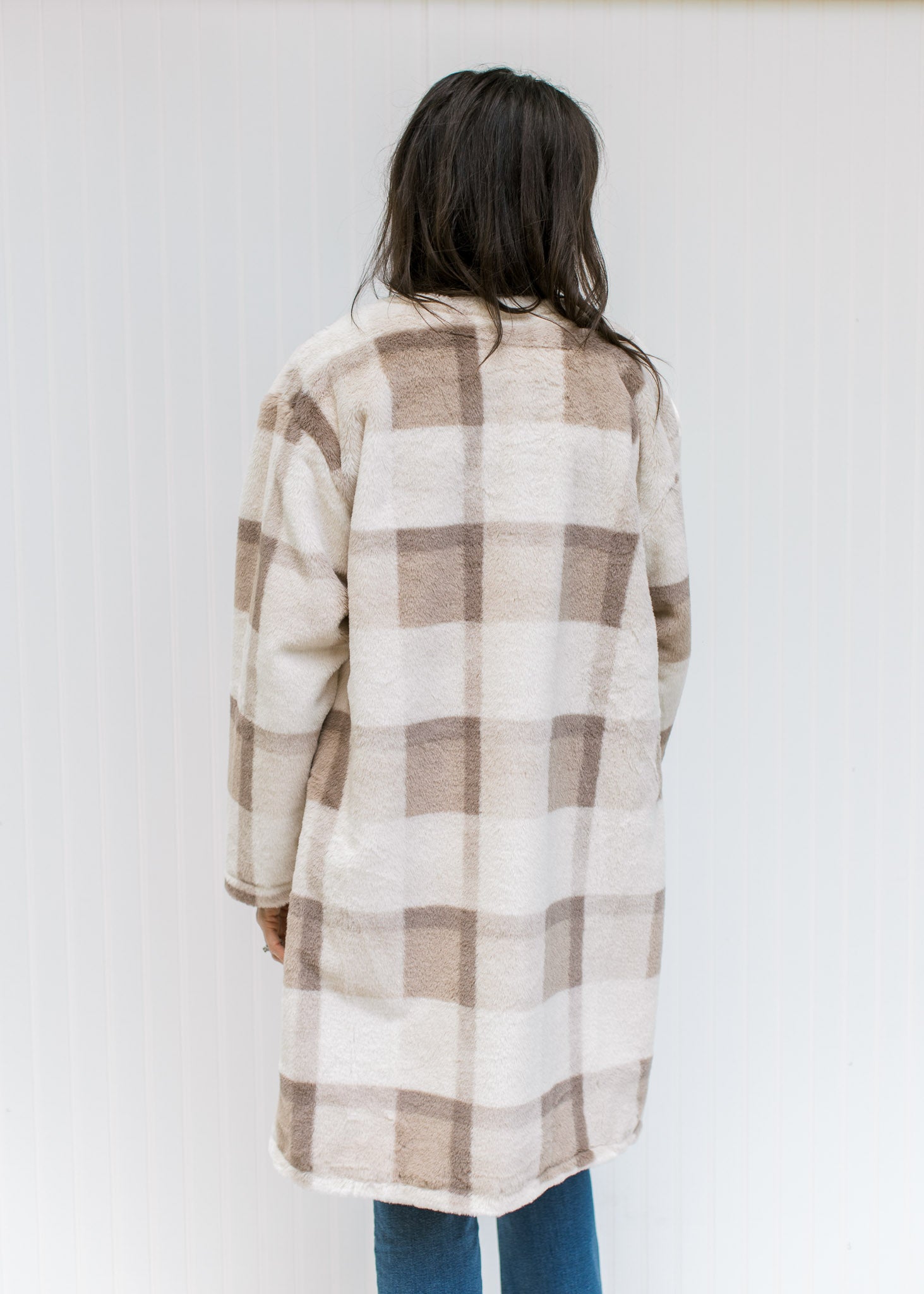 Cozy Plaid Coat