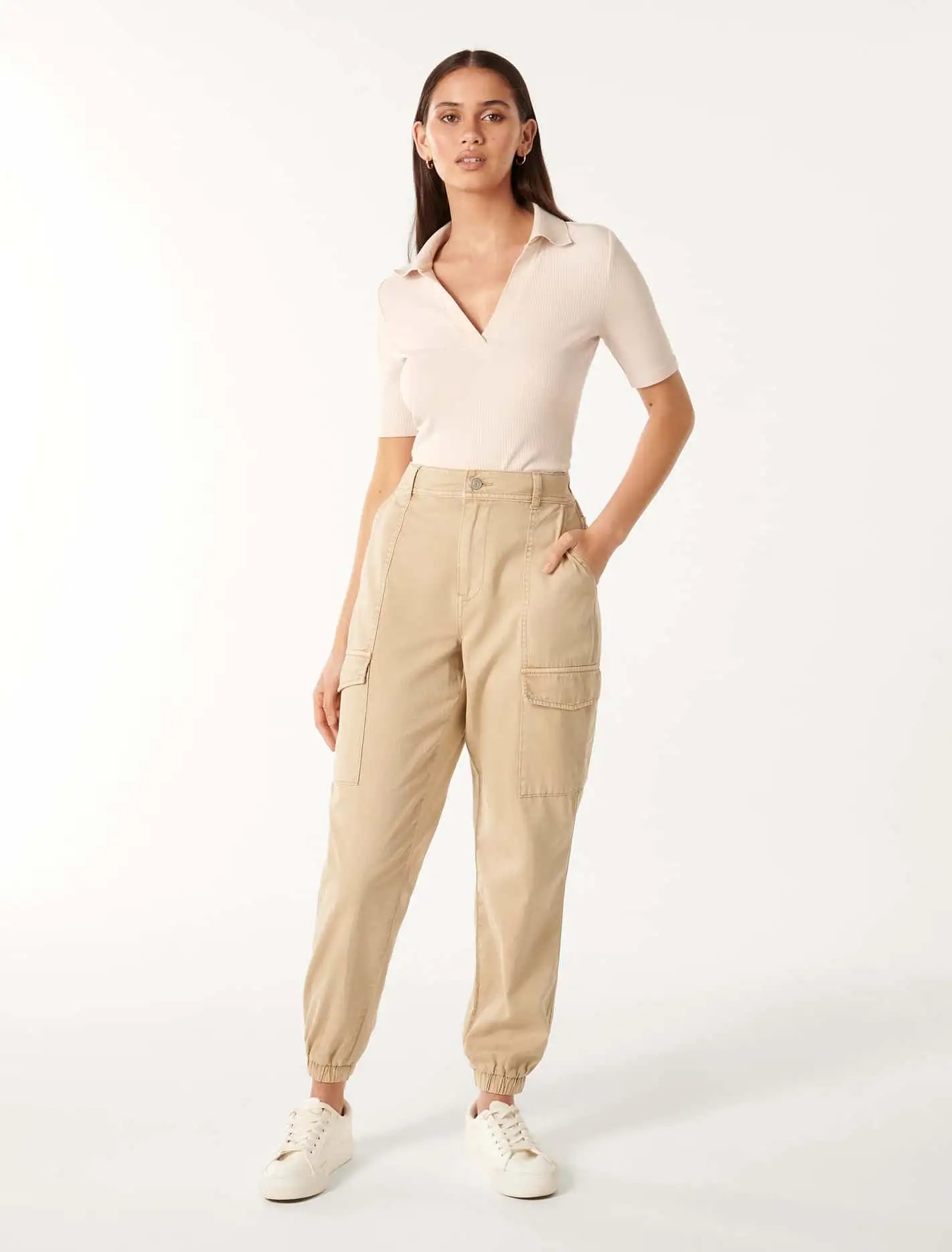 Darcy Cuffed Cargo Pant Jeans