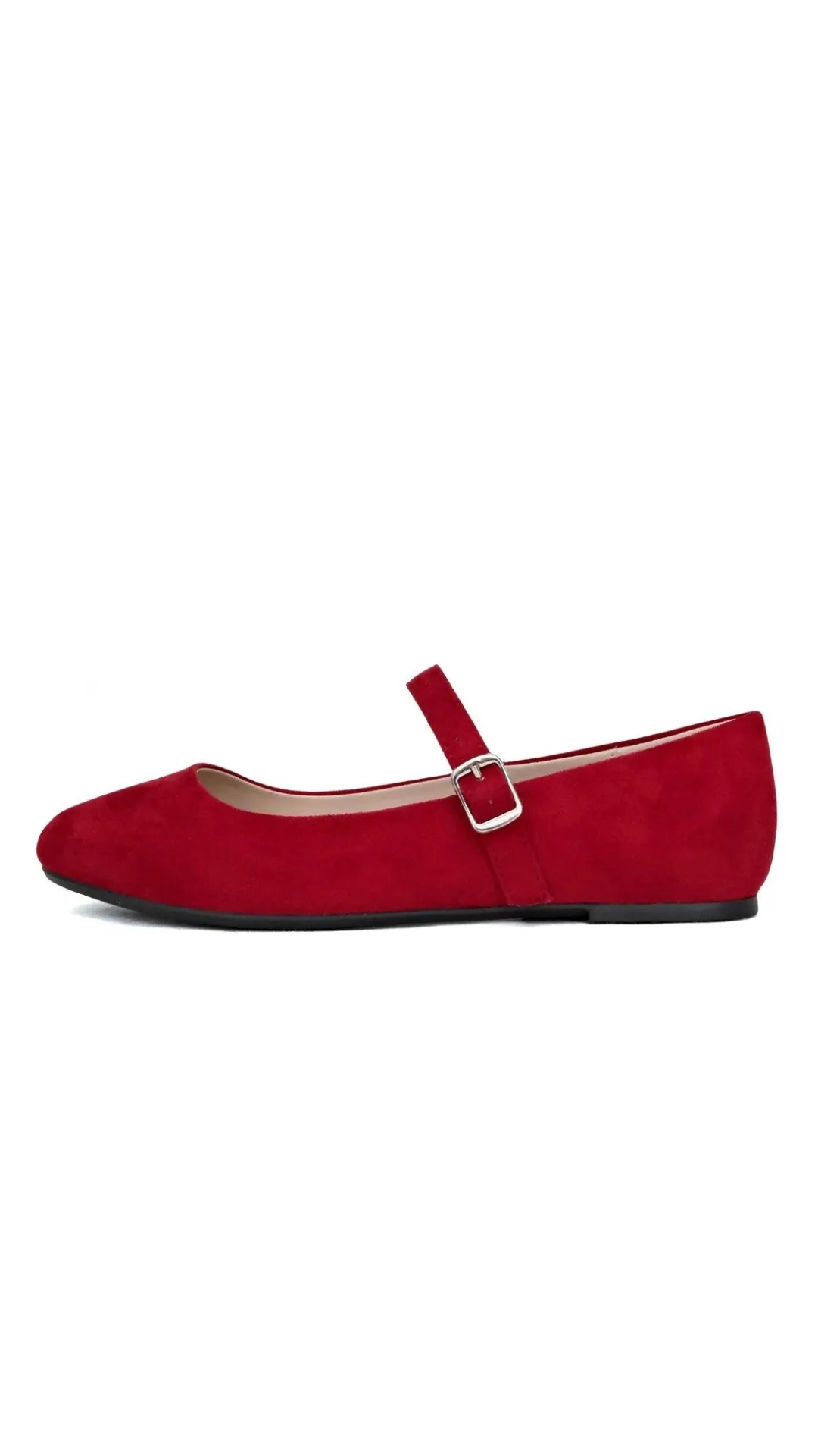 Deep Red Ballet Flat