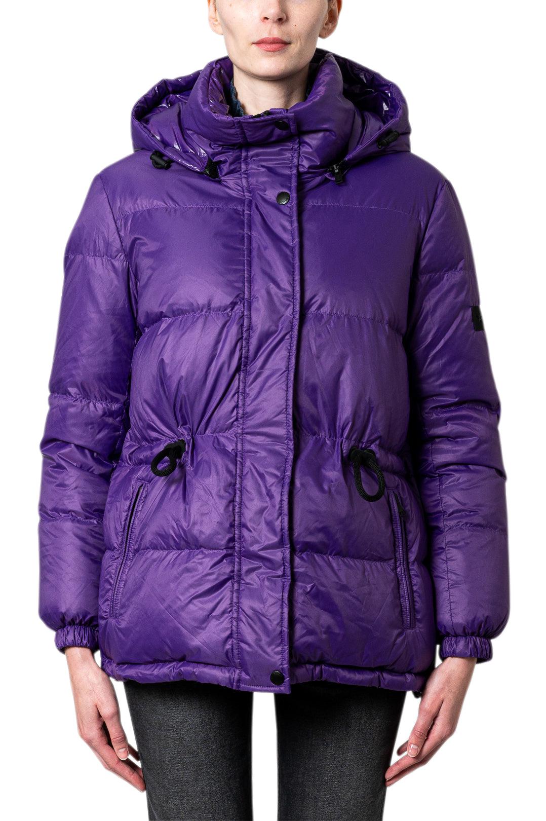 Drawstring Reversible Down Jacket