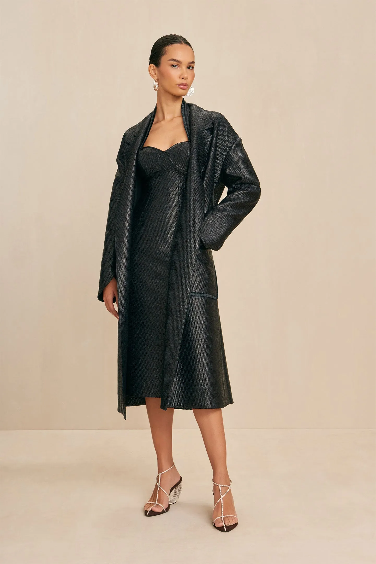 DREA COAT - BLACK