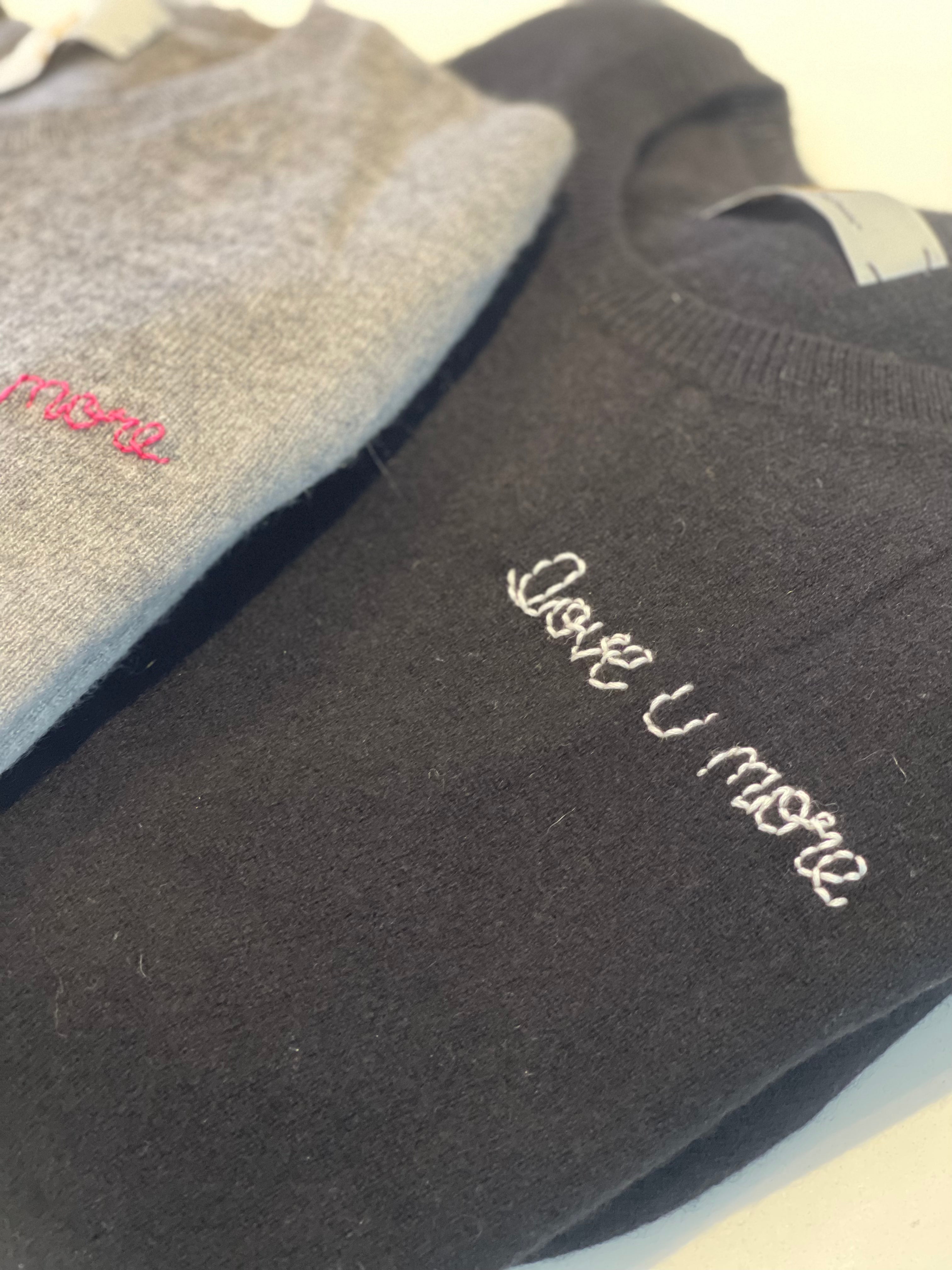 DTD Love U More Cashmere Sweater