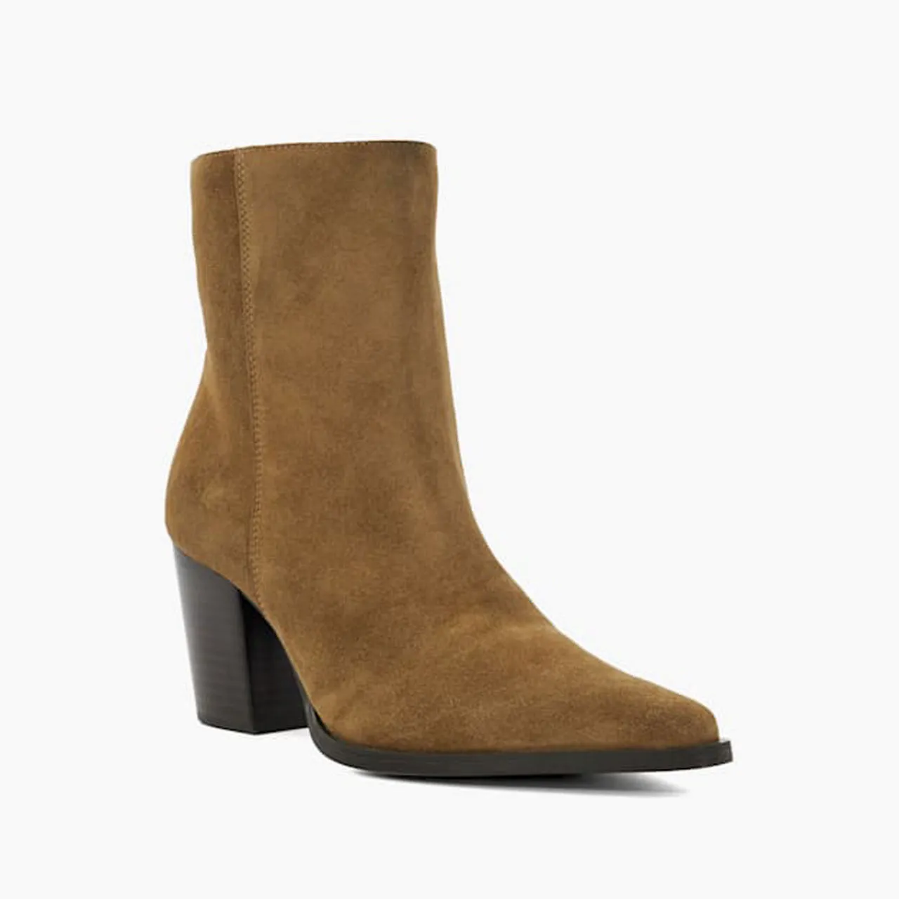 DUNE LONDON Paxten Heeled Boots - Brown