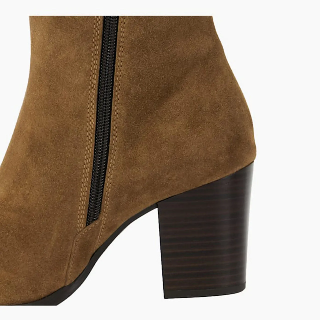 DUNE LONDON Paxten Heeled Boots - Brown