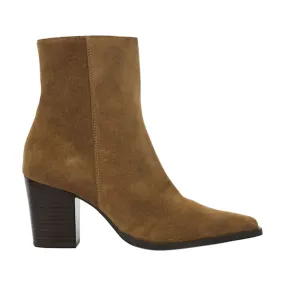 DUNE LONDON Paxten Heeled Boots - Brown