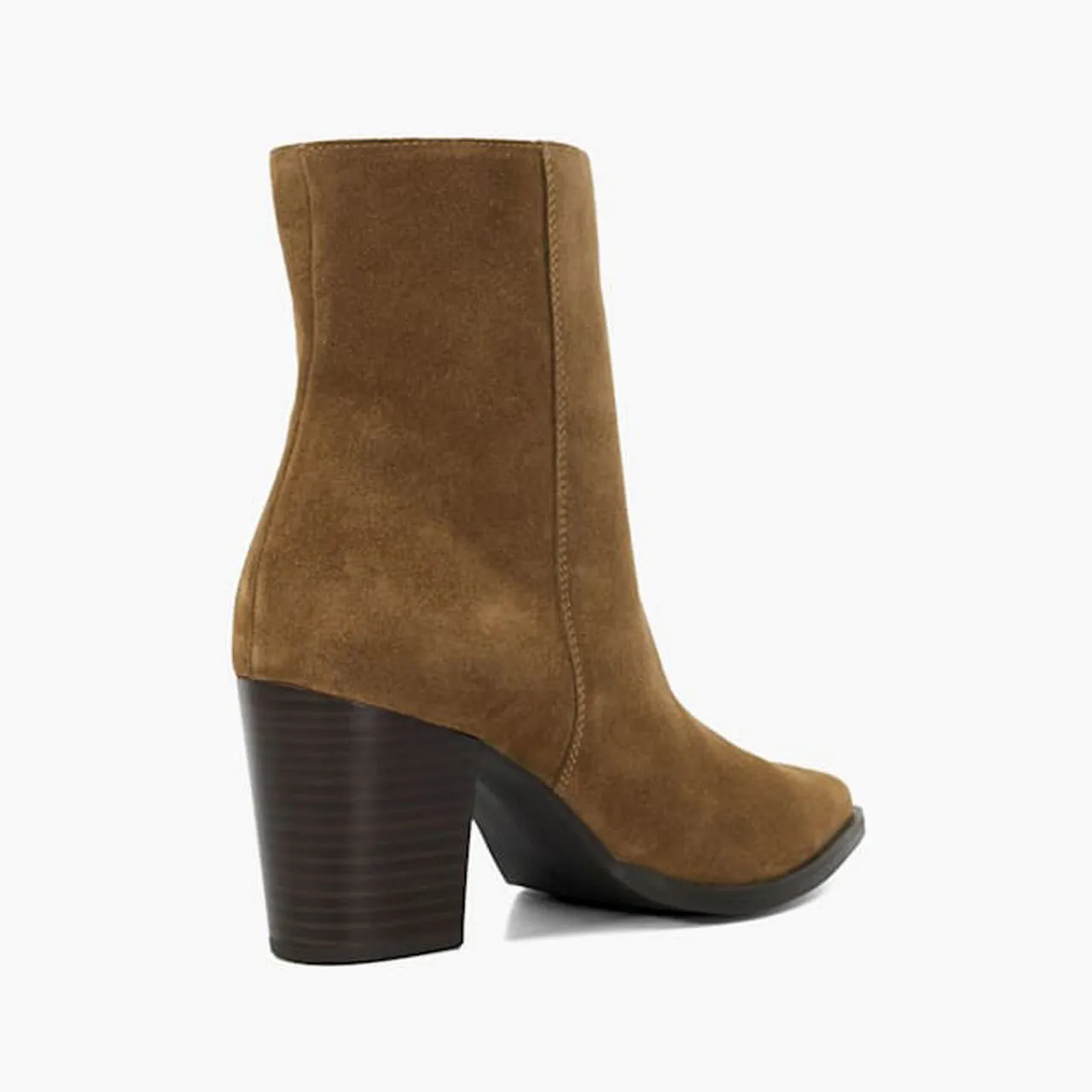 DUNE LONDON Paxten Heeled Boots - Brown