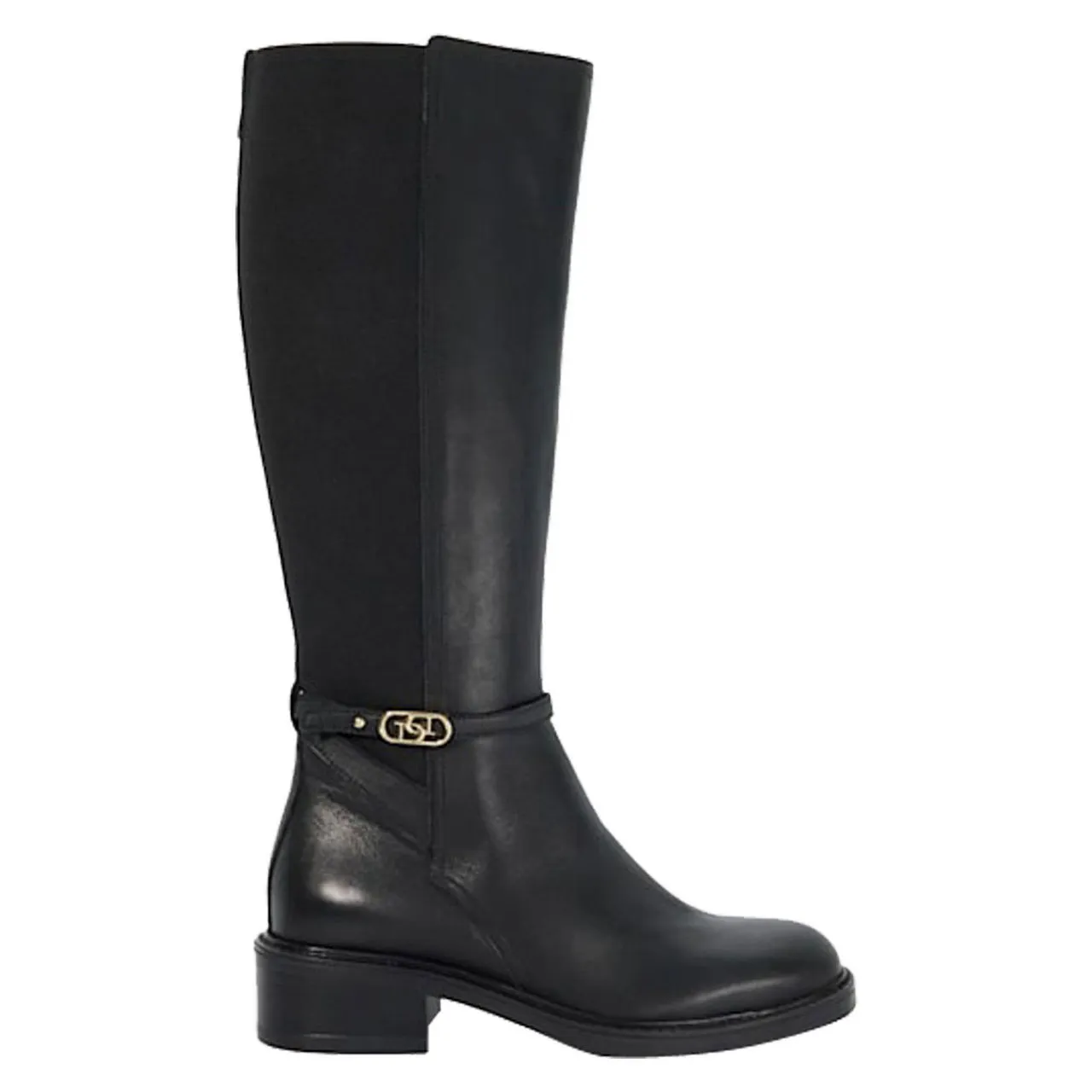 DUNE LONDON Tias Knee High Boots - Black