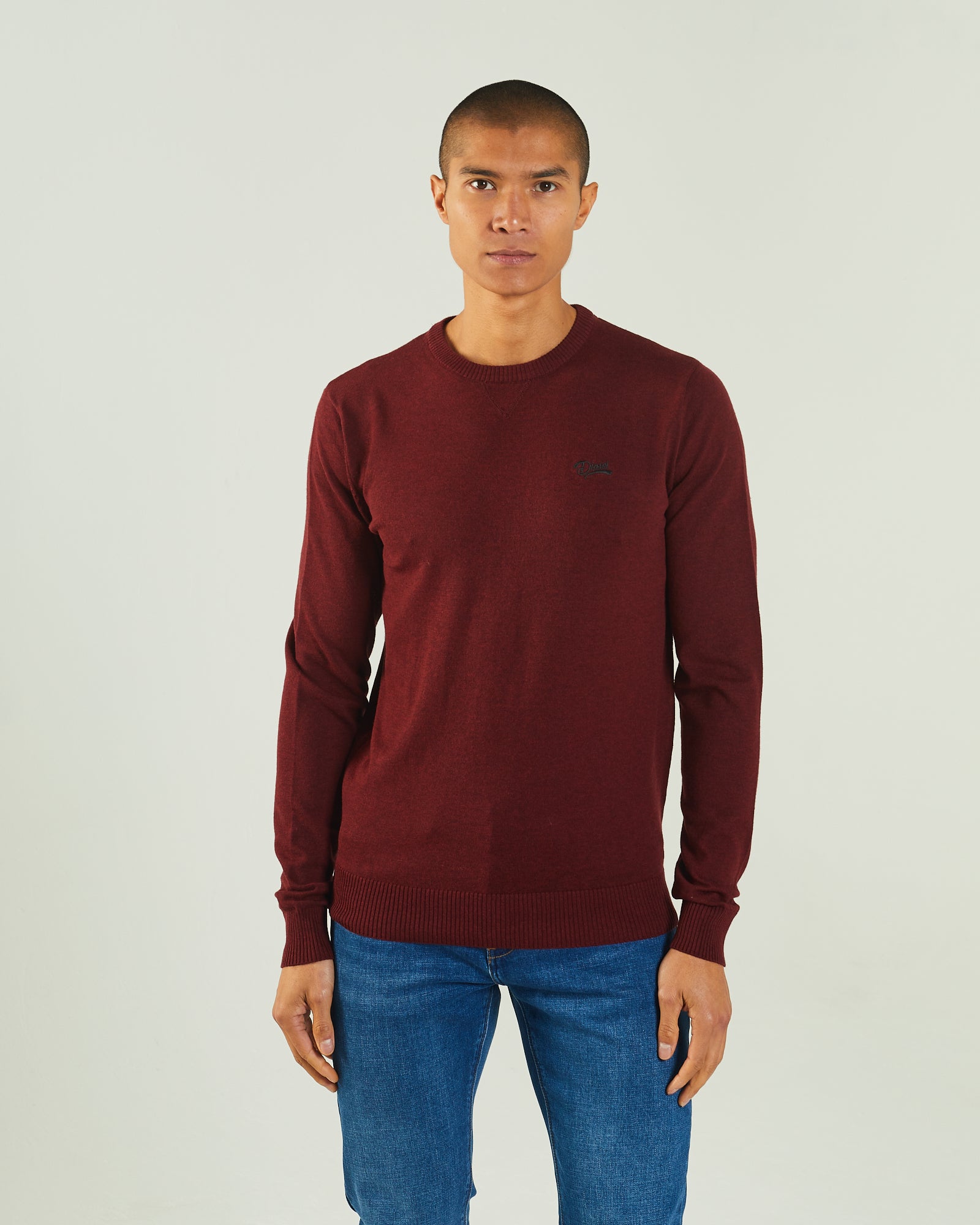 Dylan Round Neck Biking Red Melange