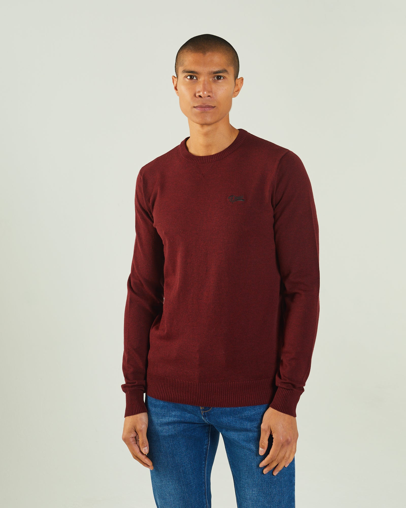 Dylan Round Neck Biking Red Melange