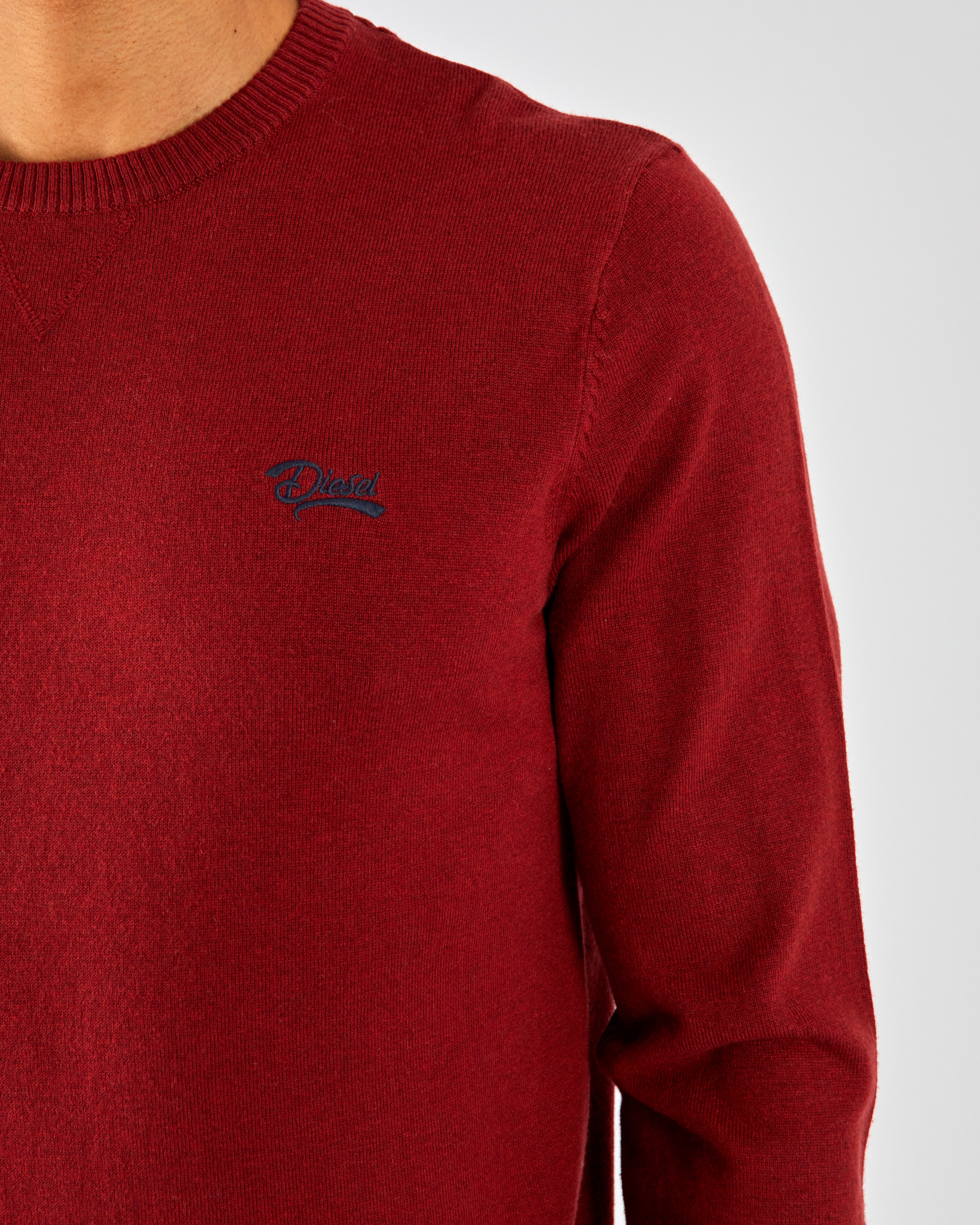 Dylan Round Neck Havana Red Marl