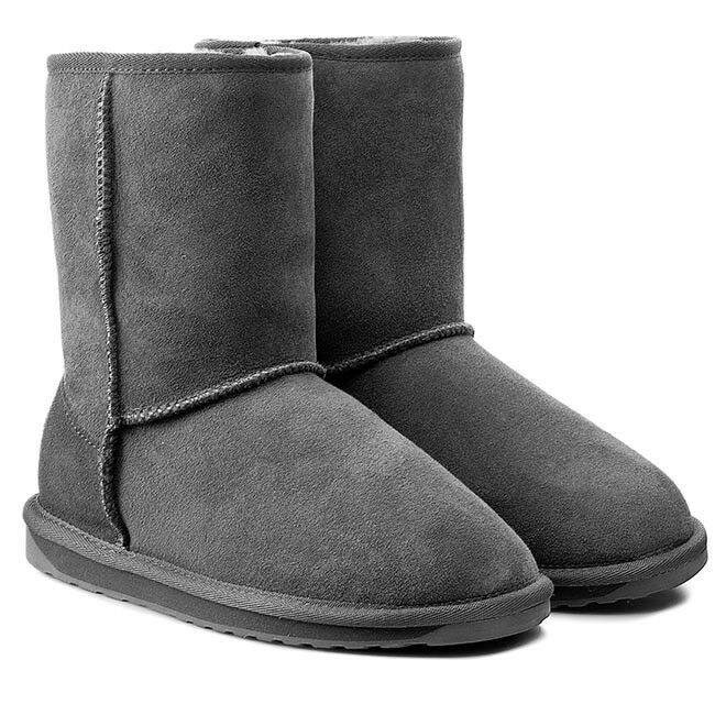 Emu Australia Stinger Lo Boots in Charcoal