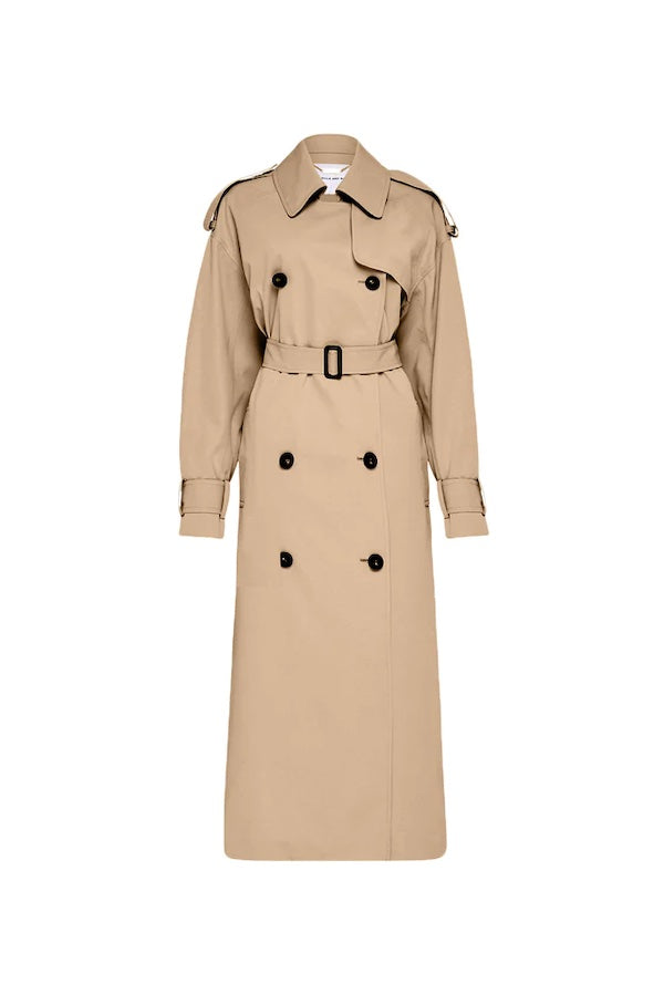 Evans Trench Coat Sand