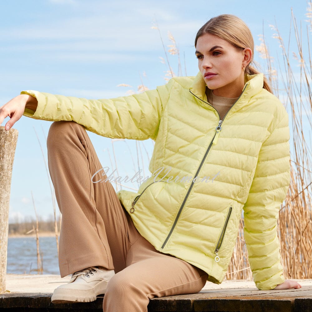 Frandsen Lightweight Down Jacket - Style 528-588-811 (Soft Lime)