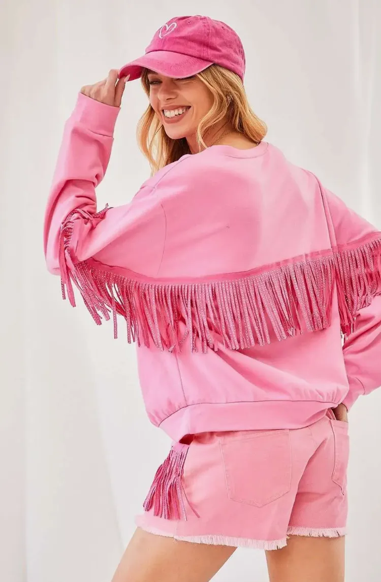 Fringe Pullover