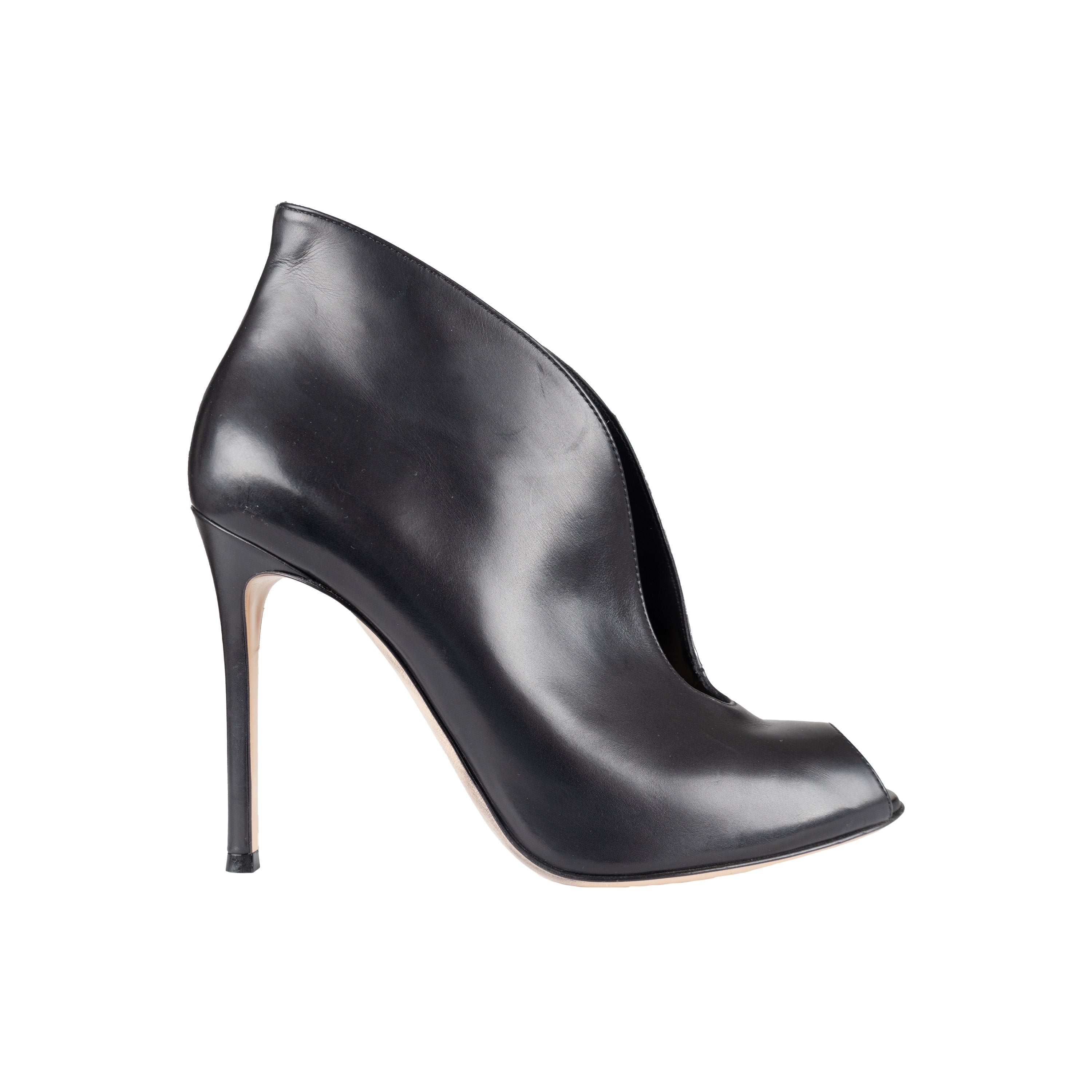 Gianvito Rossi Open-toe Ankle Boots - '10s